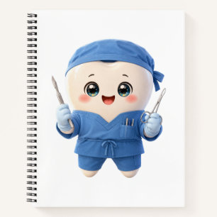 Cahier de chirurgien dentiste mignon – Cadeau drôl