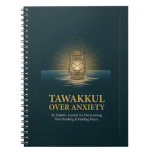 Cahier de citation islamique Tawakkul sur l'anxiét