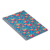 Cahier de coeurs aquarelles multicolores (Côté Droit)
