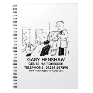 Cahier de coiffeur pour hommes