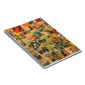 Cahier de collage de journal vintage (Côté Droit)