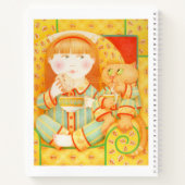 Cahier de COLLATION DU SOIR 8.5x11 - Blanc (Dos)