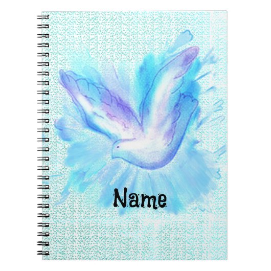Cahier de colombe volant (Devant)
