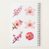 Cahier de coloriage Fleurs d'Asie (Verso)