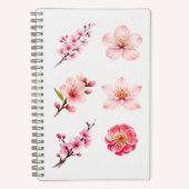 Cahier de coloriage Fleurs d'Asie (Recto)