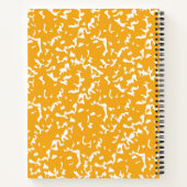 Cahier de composition à motif classique en spirale (Dos)