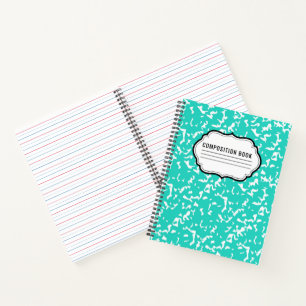 Cahier de composition à motifs 