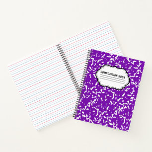 Cahier de composition à motifs