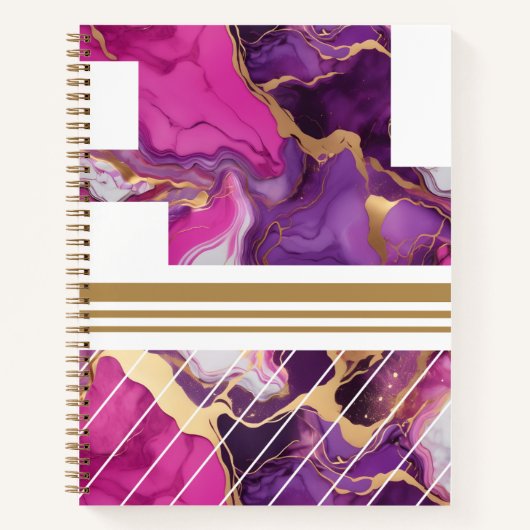 Cahier de composition abstrait (Devant)