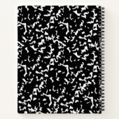 Cahier de composition classique à motif spirale (Dos)