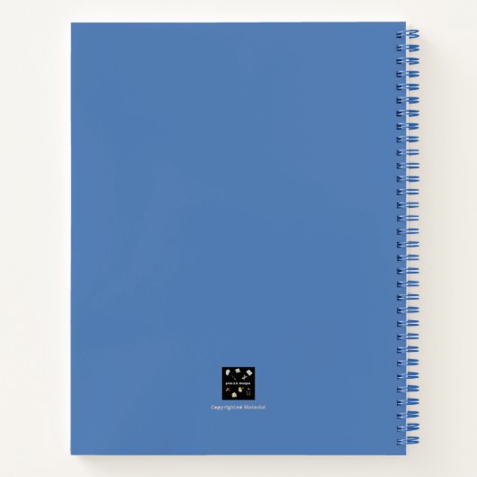 CAHIER DE COMPOSITION ENFANT BLEU CLAIR (Dos)