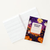 Cahier de composition Halloween effrayant (Intérieur)