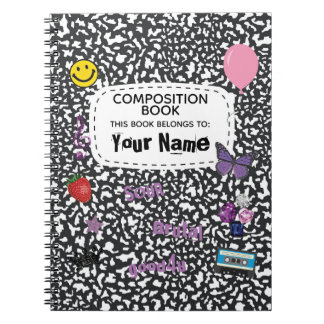 Cahier de composition Spiral Notebook pour rêves d