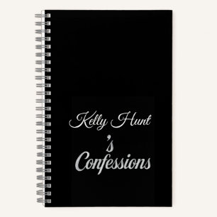 Cahier de Confessions Cadeau Nom Personnalisé