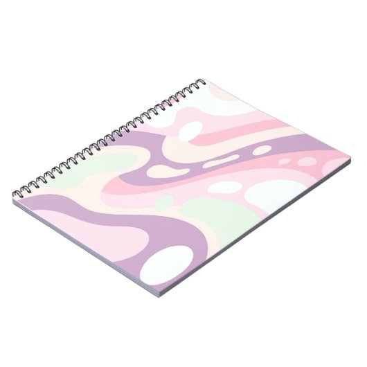 Cahier de couleur abstrait (Côté gauche)