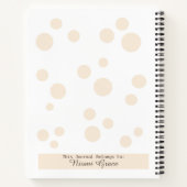 Cahier de critique de lecture  (Dos)