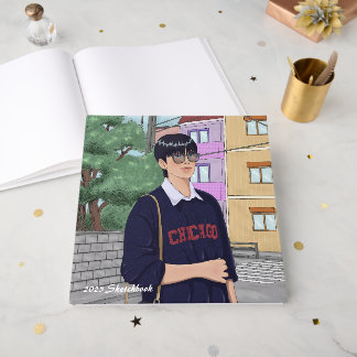 Cahier de croquis 2025 pour artistes – Personnalis
