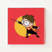 Cahier de croquis HARRY POTTER™ Lancer un sort (Dos)