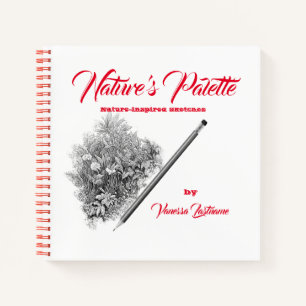 Cahier de croquis Nature's Palette Nature Journal