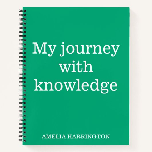 Cahier de croquis personnalisé (Devant)