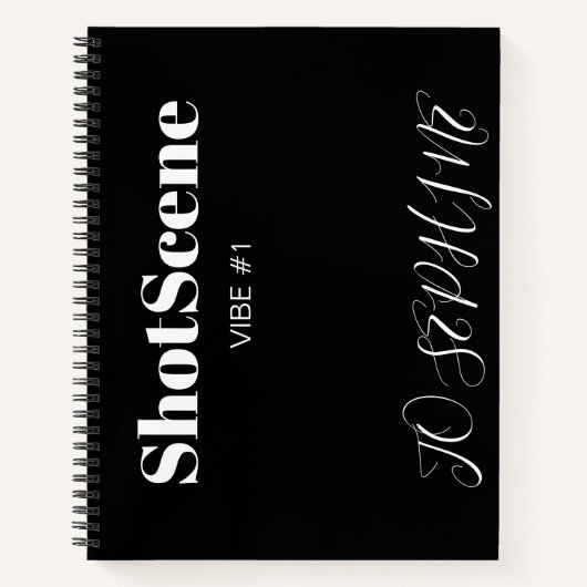 Cahier de croquis personnalisé (Devant)