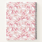 Cahier de croquis personnalisé Baseball Nœud Coque (Dos)