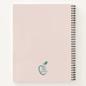 Cahier de croquis personnalisé Licorne Magique pou (Dos)