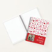 Cahier de croquis photo personnalisé Cerise rouge  (Intérieur)