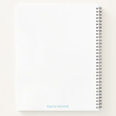 Cahier de croquis pour enfants avec chauve-souris  (Dos)