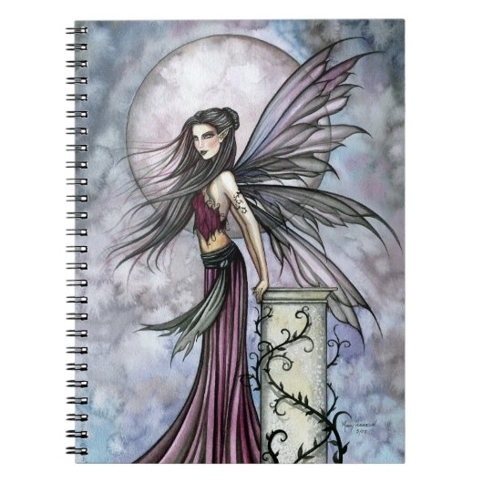Cahier de dessin Fantaisie Fée de la Tranquilité (Devant)