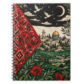 Cahier de drapeau palestinien (Devant)