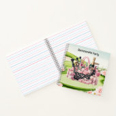 Cahier de fête de jeune fille golfeuse pour golfeu (Intérieur)