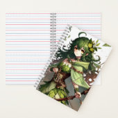 Cahier de fille Anime (À l'intérieur)