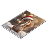 Cahier de filles écureuil de Noël mignon (Côté gauche)