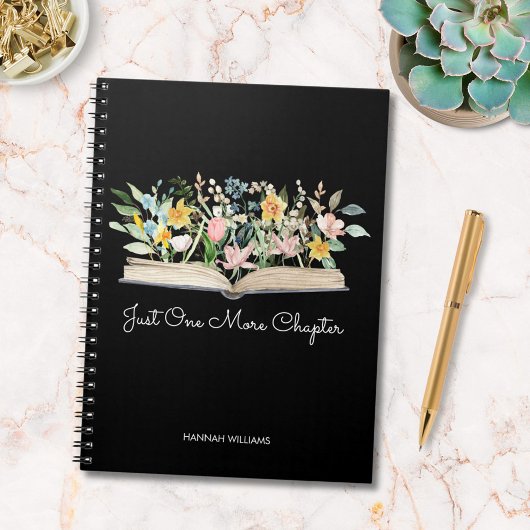 Cahier de fleurs à devis personnalisé aquarelle
