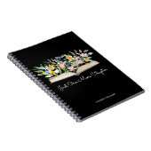 Cahier de fleurs à devis personnalisé aquarelle (Côté Droit)