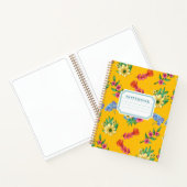 Cahier de fleurs à l'aquarelle (Intérieur)