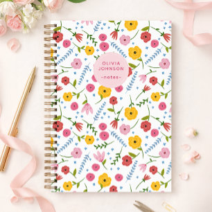 Cahier de Fleurs Personnalisé pour Maman ou Mamie