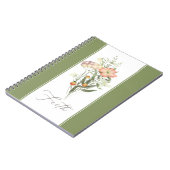 Cahier de foi Fleurs sauvages (Côté gauche)