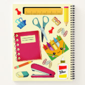 Cahier de fournitures scolaires pour enseignant de (Dos)