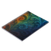 Cahier de fractales colorées (Côté gauche)