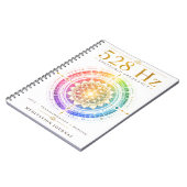 Cahier de fréquence Solfeggio 528 Hz – Amour, Tran (Côté gauche)