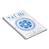 Cahier de fréquence Solfeggio 741 Hz – Intuition & (Côté Droit)