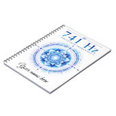 Cahier de fréquence Solfeggio 741 Hz personnalisé (Côté gauche)