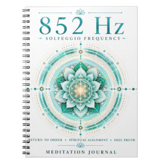 Cahier de fréquence Solfeggio 852 Hz – Al spiritue