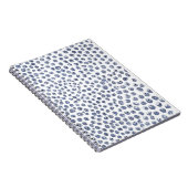 Cahier de fruits à la myrtille aquarelle bleu blan (Côté Droit)