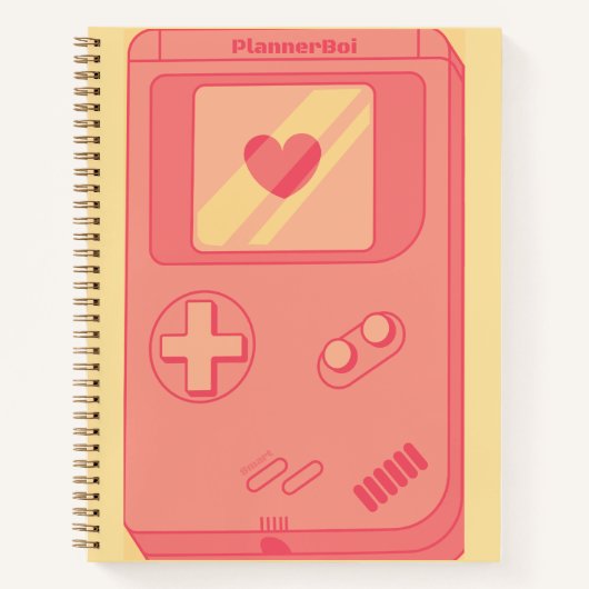 Cahier de Gamer Girl (Devant)