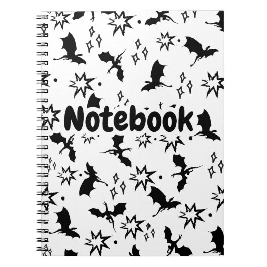 Cahier de griffonnages de dragon fantastique (Devant)