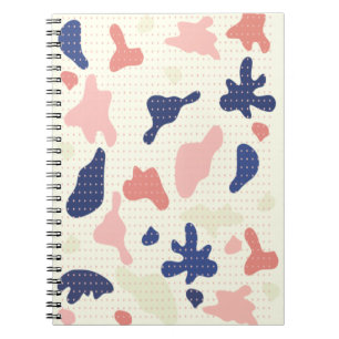 Cahier de grille de points de formes