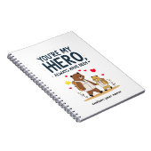 Cahier de héros pour la fête des pères (Côté Droit)
